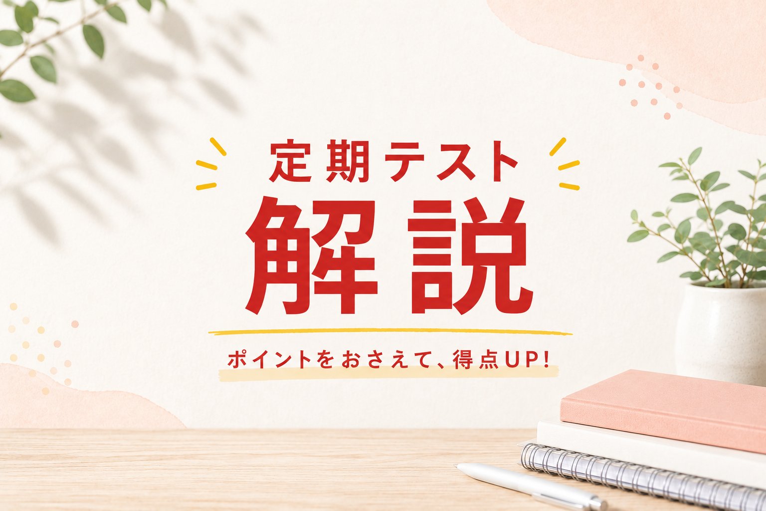 桂カレッジの定期テスト解説
